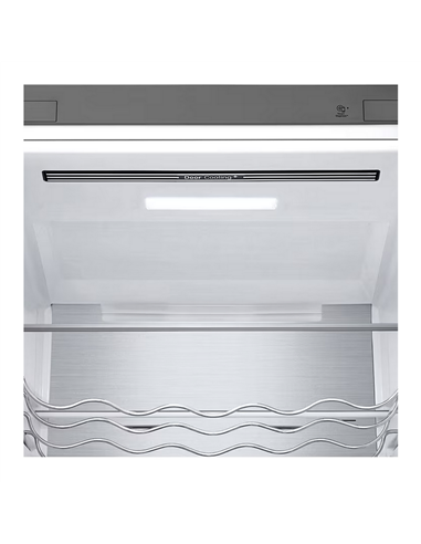 Frigider LG GBV7270DPY, Oțel inoxidabil