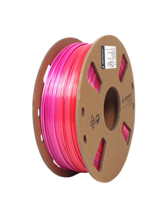 Filament pentru imprimantă 3D Gembird 3DP-PLA-SK-01-RP, PLA, Roșu | Violet, 1.75 mm, 1kg