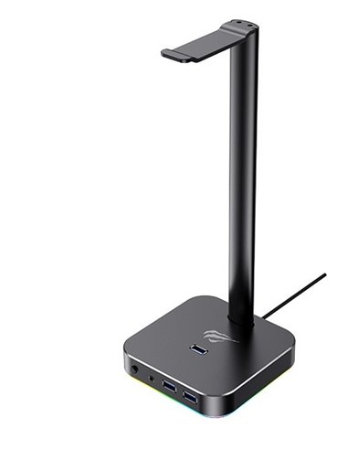 Подставка для игровой гарнитуры Havit TH610, USB, Чёрный