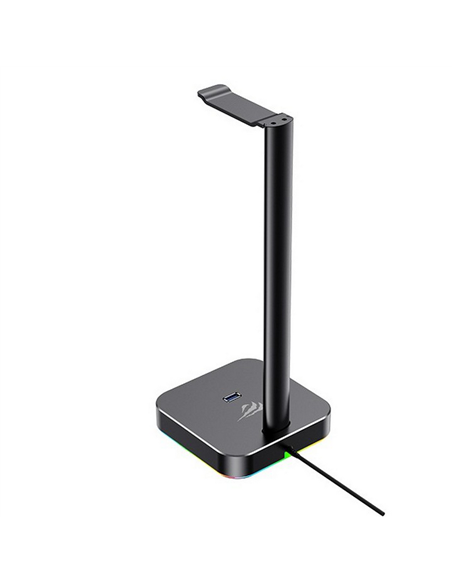 Stand pentru căști gaming Havit TH610, USB, Negru