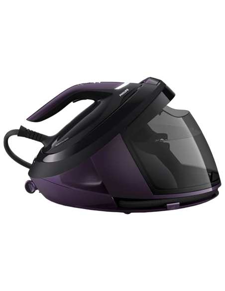 Fier de călcat cu generator de abur Philips PSG8160/30, 2700W, Violet/Negru