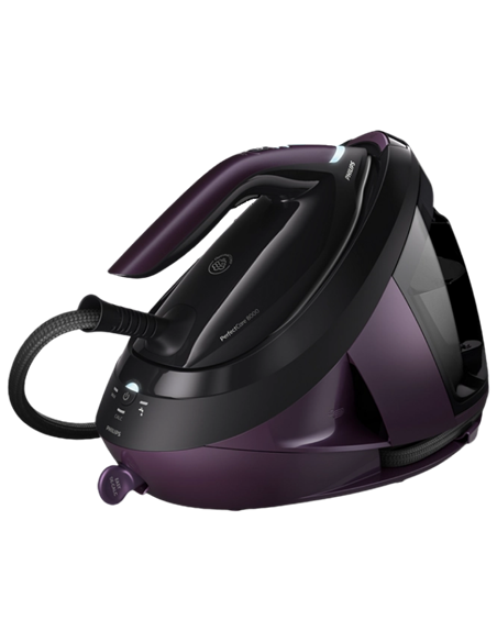 Fier de călcat cu generator de abur Philips PSG8160/30, 2700W, Violet/Negru