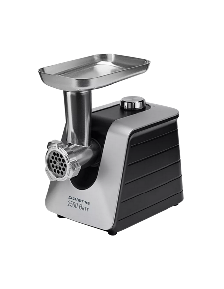 Mașină de tocat carne Polaris PMG 2561, Negru | Argintiu