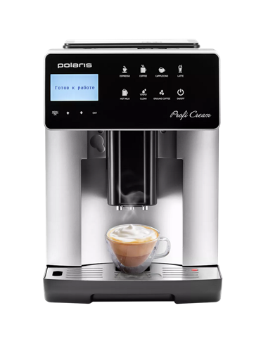 Aparat de cafea Polaris PACM2055AC, Oțel Inoxidabil | Negru