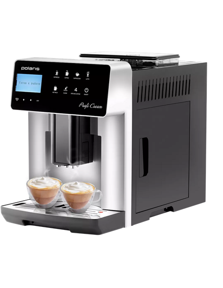 Aparat de cafea Polaris PACM2055AC, Oțel Inoxidabil | Negru