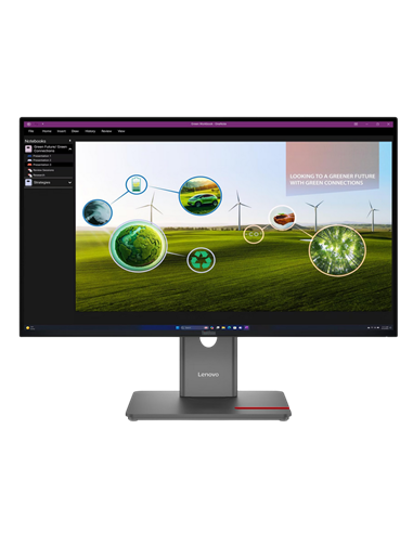 27" Monitor Lenovo P27q-40, IPS 2560x1440 WQHD, Eclipse Black