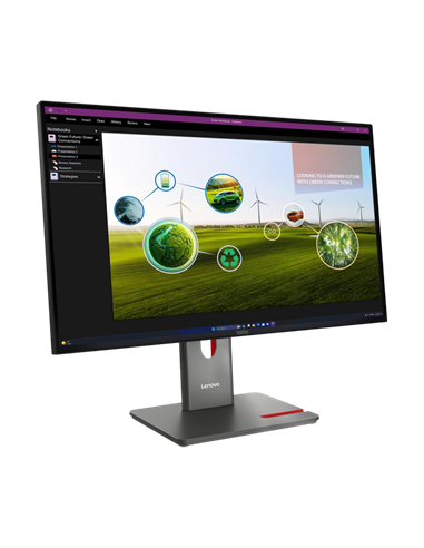 27" Monitor Lenovo P27q-40, IPS 2560x1440 WQHD, Eclipse Black