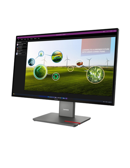 27" Monitor Lenovo P27q-40, IPS 2560x1440 WQHD, Eclipse Black