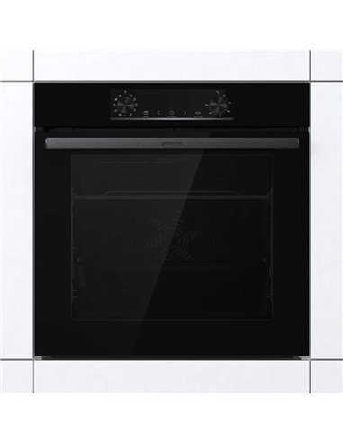 Электрический духовой шкаф Gorenje BO6735E05B, Чёрный