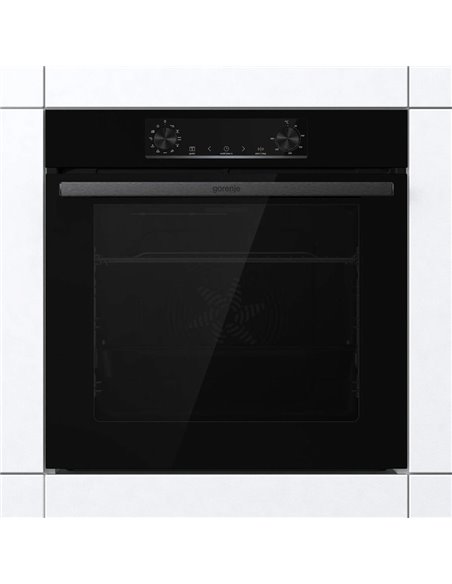 Электрический духовой шкаф Gorenje BO6735E05B, Чёрный
