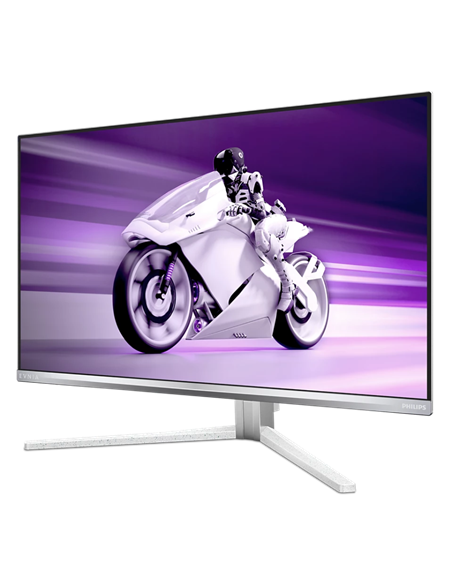 27" Monitor Gaming Philips 27M2N8500, QD OLED 2560x1440 WQHD, Alb