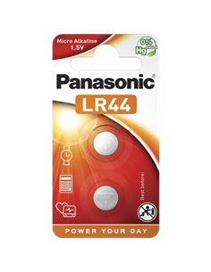 Baterii rotunde Panasonic LR-44EL/6B, LR44, 6 buc.