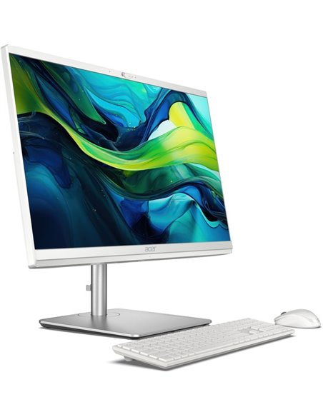 All-in-One PC 23.8” Acer Aspire C24-195ES (DQ.BM5ME.004)/ Intel Core Ultra 7 155U/ 32GB/ 512GB SSD/ Silver