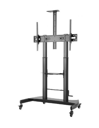 Напольная подставка для телевизора на колесиках 60” - 100”, Gembird ”TVS-100T-02”, Black