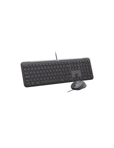 Tastatura cu Mouse Logitech MK620, Graphite