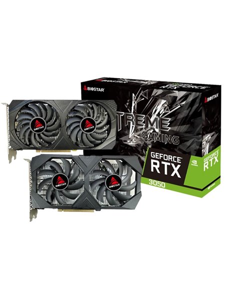 Placa video BIOSTAR GeForce RTX3050 / 6GB / GDDR6 / 96bit