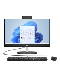 Моноблок 23.8” HP 24-cr1007ci / Intel Core Ultra 5 125U / 16GB / 512GB SSD / Jet Black