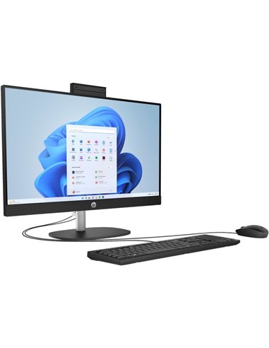 Моноблок 23.8” HP 24-cr1007ci / Intel Core Ultra 5 125U / 16GB / 512GB SSD / Jet Black