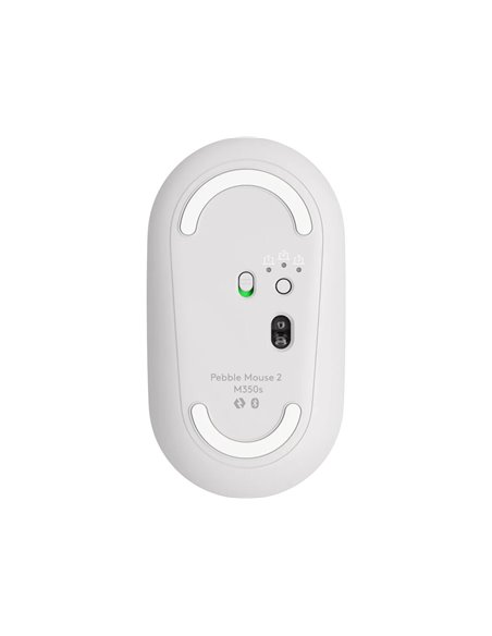 Беспроводная Мышь Logitech Pebble Mouse 2 M350s, Tonal White Беспроводная Мышь Logitech Pebble Mouse 2 M350s, Tonal White