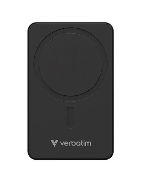 Power Bank Magnetic Wireless Verbatim Charge'n'Go Essentials / 5000 mAh / Black
