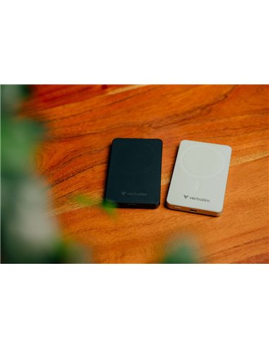Power Bank Magnetic Wireless Verbatim Charge'n'Go Essentials / 5000 mAh / Black