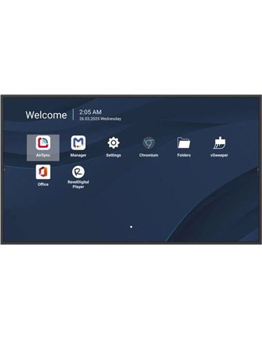 50” 4K Коммерческий дисплей с интеграцией ProAV ViewSonic CDE5014-2C