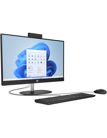 All-in-One PC 23.8” HP 24-cr1003ci / Intel Core Ultra 7 155U/ 16GB / 512GB SSD / Jet Black