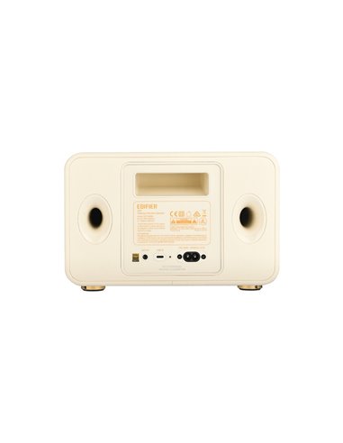 Boxa portabila de masa Edifier D32 White / 60W / Apple AirPlay2 / LDAC / 5200mAh