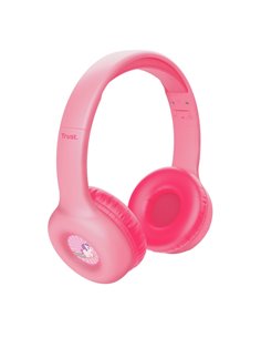 Casti Wireless pentru copii Trust NOUNA, Pink 2