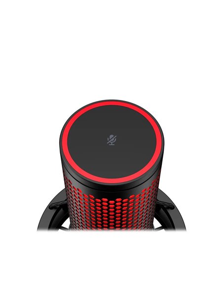Микрофон для стриминга HyperX QuadCast 2, Black/Red, [872V1AA]