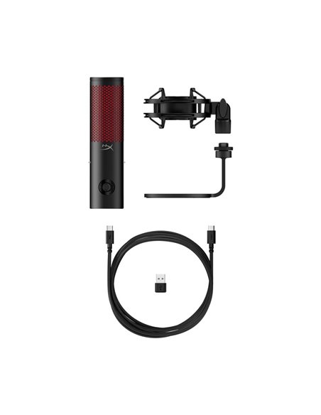 Микрофон для стриминга HyperX QuadCast 2, Black/Red, [872V1AA]