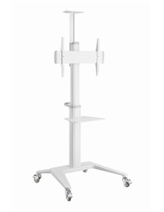 Suport de podea 37” - 70”, Gembird ”TVS-70T-02-W”, White