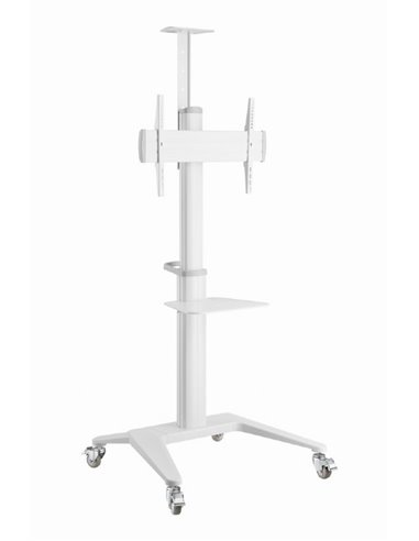 Suport de podea 37” - 70”, Gembird ”TVS-70T-02-W”, White