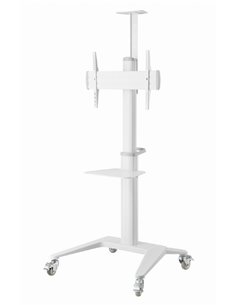 Suport de podea 37” - 70”, Gembird ”TVS-70T-02-W”, White 2