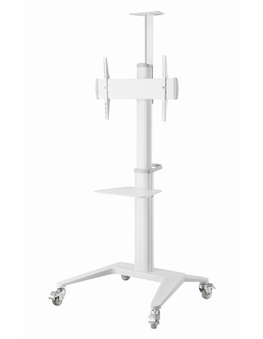 Suport de podea 37” - 70”, Gembird ”TVS-70T-02-W”, White