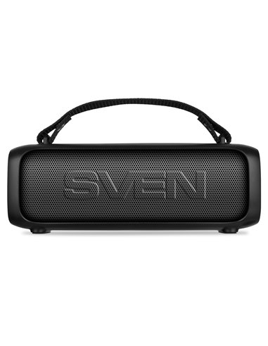 Boxa portabila SVEN PS-235, Black / 12W / Bluetooth / FM / USB / 1500mA*h