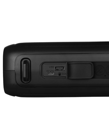Колонка Портативная SVEN PS-235, Black / 12W / Bluetooth / FM / USB / 1500mA*h