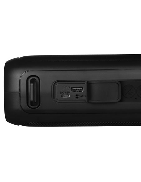 Колонка Портативная SVEN PS-235, Black / 12W / Bluetooth / FM / USB / 1500mA*h
