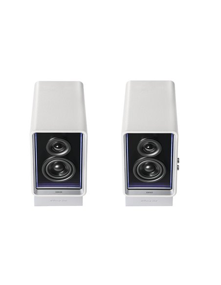 Hi-Res boxe Speakers Edifier QR65 with GaN charger 65w / 2x35W / Bluetooth / RGB / White