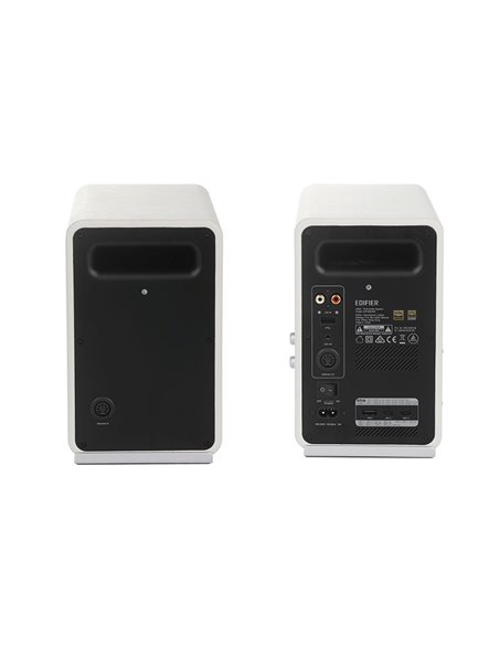 Hi-Res boxe Speakers Edifier QR65 with GaN charger 65w / 2x35W / Bluetooth / RGB / White