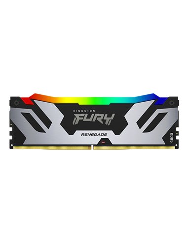 Memorie operativa CUDIMM DDR5-8400 24GB Kingston FURY Renegade Silver RGB