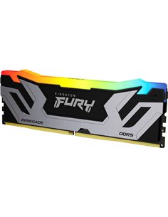 Memorie operativa CUDIMM DDR5-8400 24GB Kingston FURY Renegade Silver RGB 2