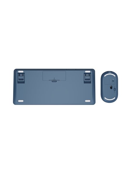 Wireless Tastatura si mouseTrust Lyra Multi-Device / BT5.0 / Blue