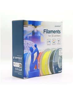 Gembird High Speed ABS Filament, Black, 1.75 mm, 1 kg
