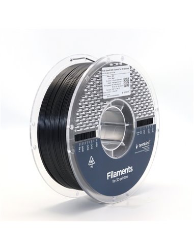 Gembird High Speed ABS Filament, Black, 1.75 mm, 1 kg