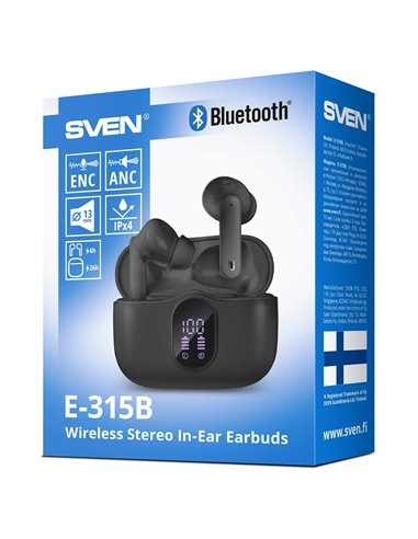 Casti SVEN E-315B, Black