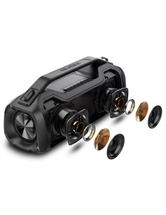 Boxa portabila SVEN PS-390 Black / 50W / Bluetooth / FM tuner / USB / microSD / TWS 2