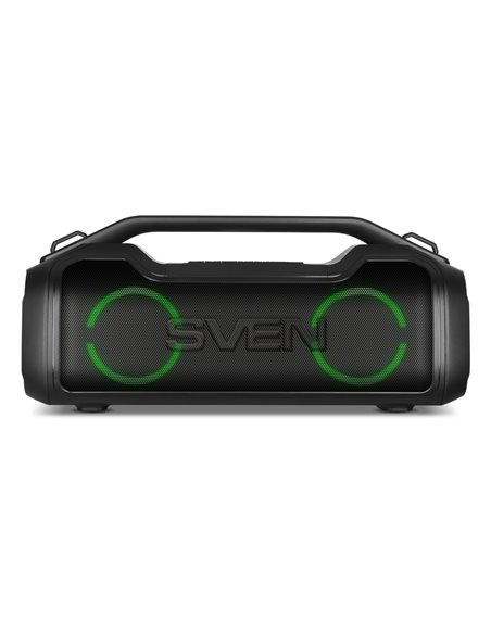 Портативная Колонка SVEN PS-390 Black / 50W / Bluetooth / FM tuner / USB / microSD / TWS