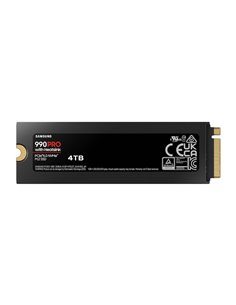 M.2 NVMe SSD Samsung SSD 990 PRO w/Heatsink / 4.0TB / PCIe4.0 x4 / NVMe2.0 2