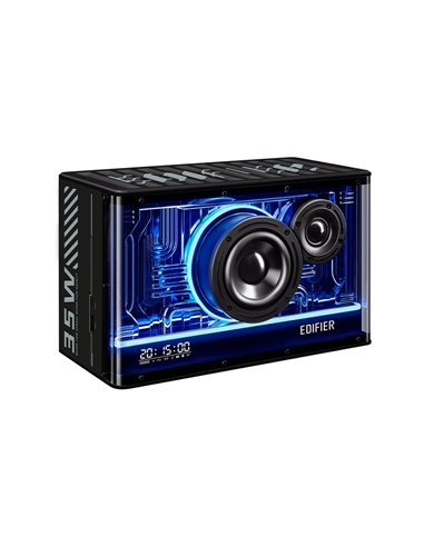 Настольная колонка Edifier QD35 с зарядным модулем GaN / Hi-Res / 40W RMS / Bluetooth Ldac / RGB